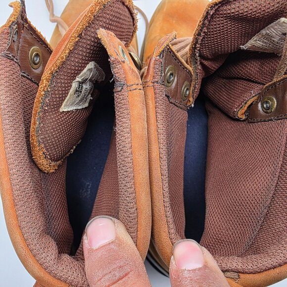 Justin Mens Size 9 D Brown Work Boots Waterproof Outdoors Casual Walking - Picture 6 of 13